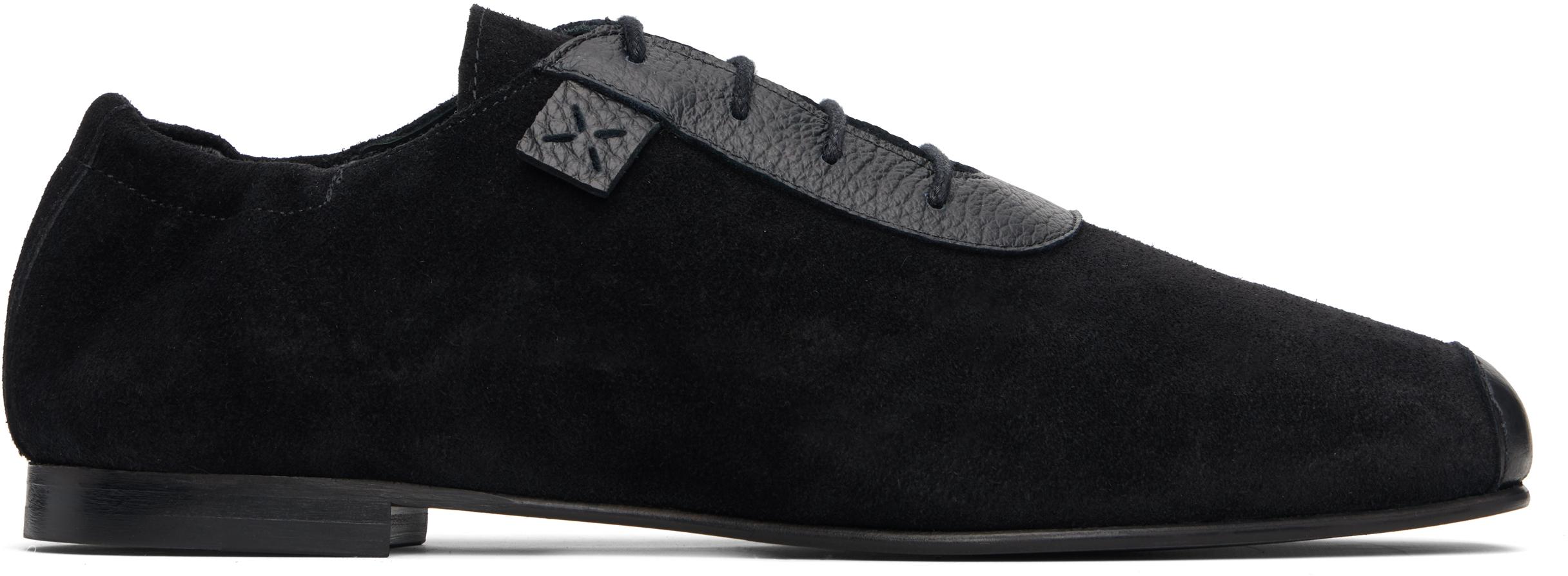 STEFAN COOKE Soft Grip Slip On Derbys in Black for Men | Lyst
