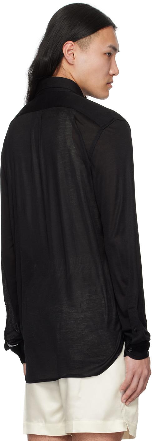 TOM FORD Black Sheer Shirt