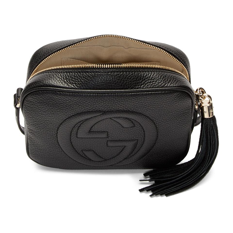 gucci soho camera bag black
