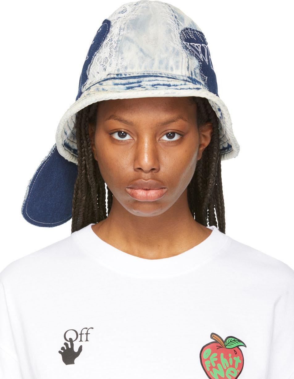 Denim Ev Pocket Bucket Hat 