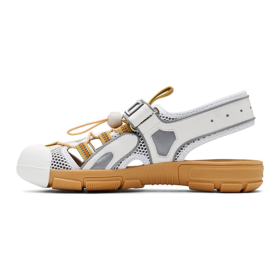 gucci sandals men white