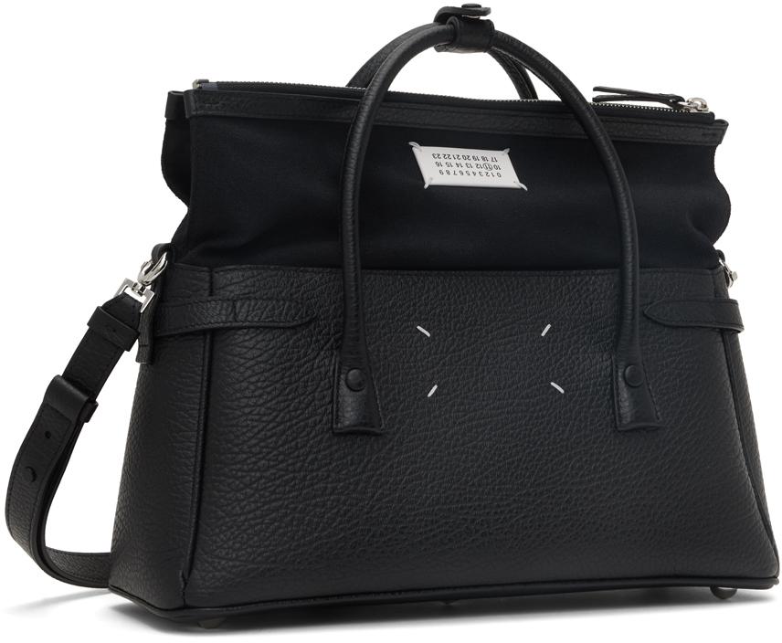 【Maison Margiela】5AC トップハンドルバッグ☆SALE中♪ maison-margiela-black-5ac-top-