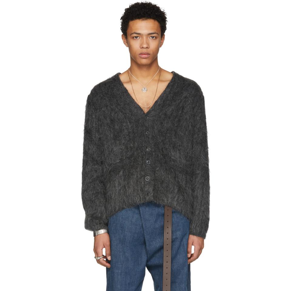 maison margiela mohair cardigan