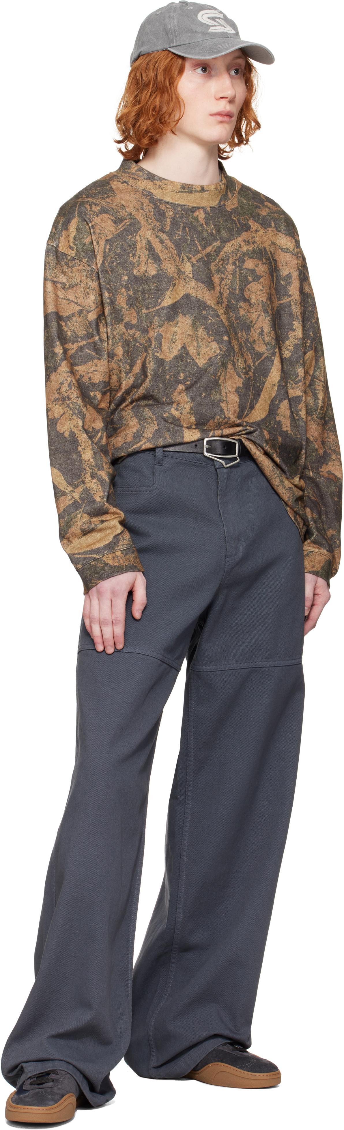 Serapis Leather Belt in Black for Men | Lyst