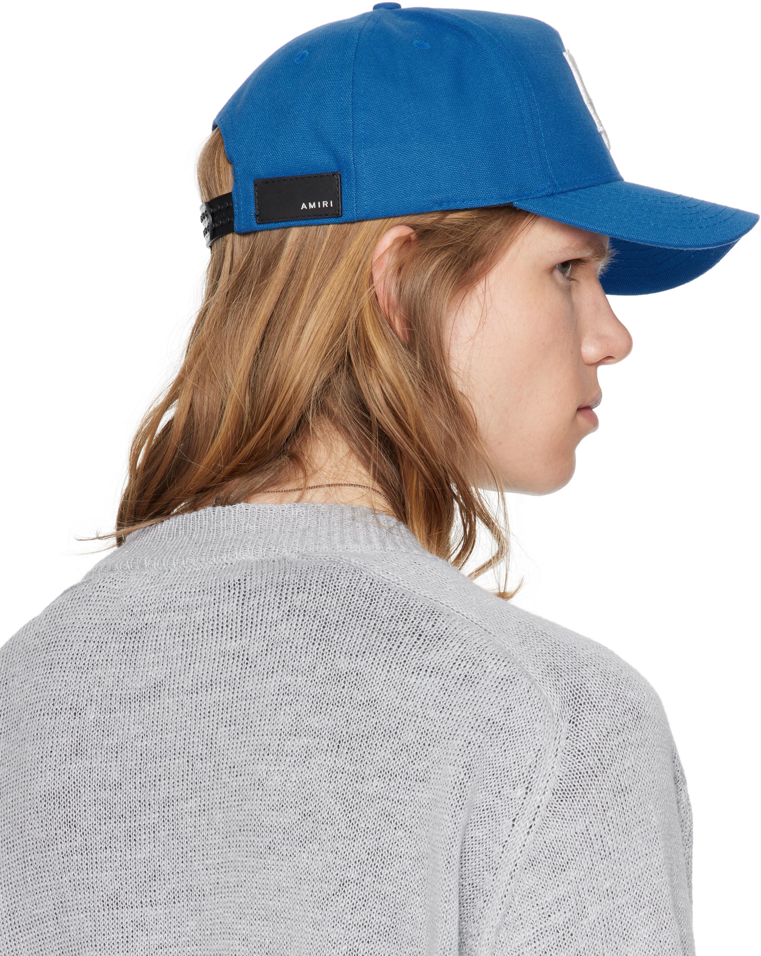 メンズ Amiri ネイビー Ma フルキャンバス キャップ ブルー | Lyst