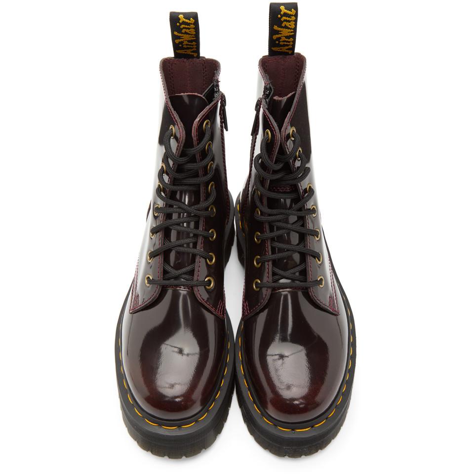 doc martens jadon burgundy