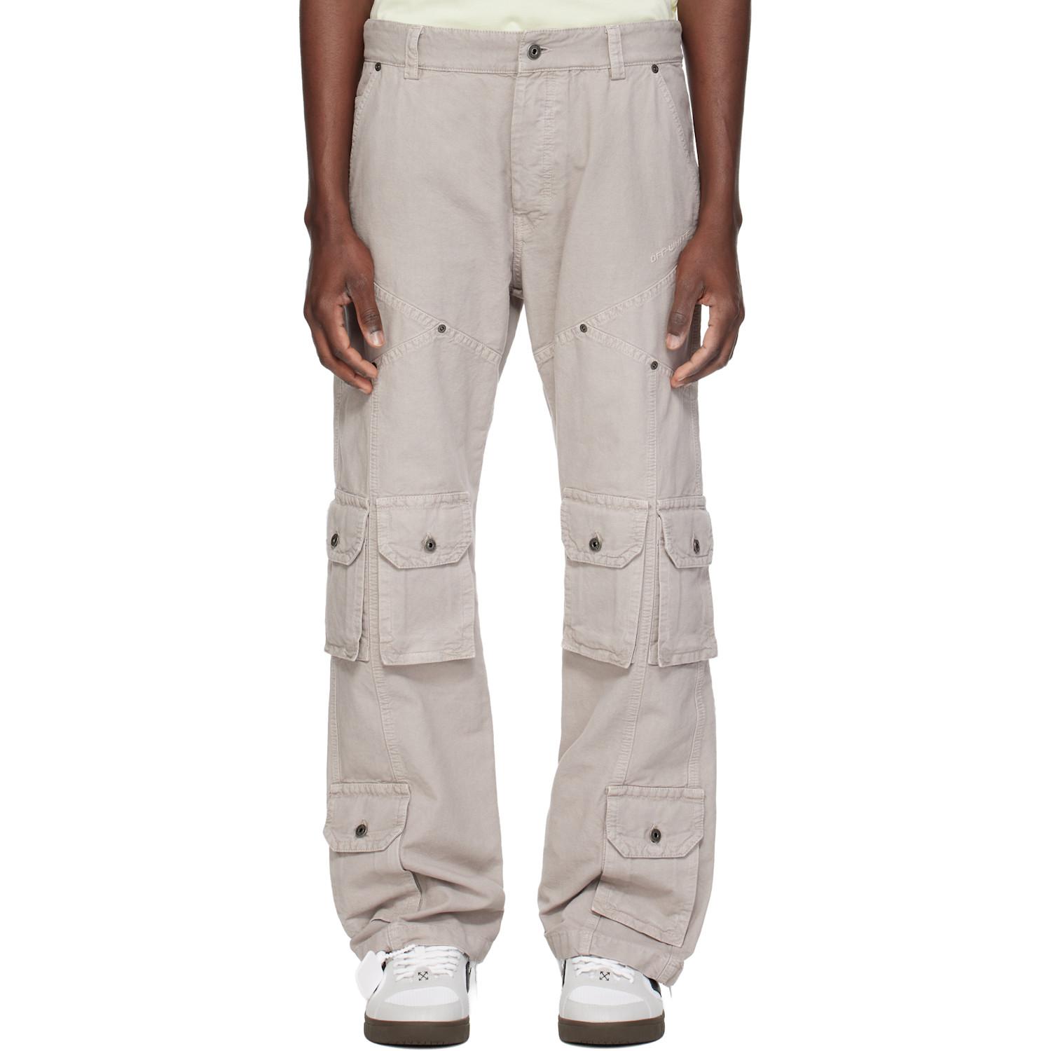 Off White Cargo Pants for Men - Up to 67% off | Lyst