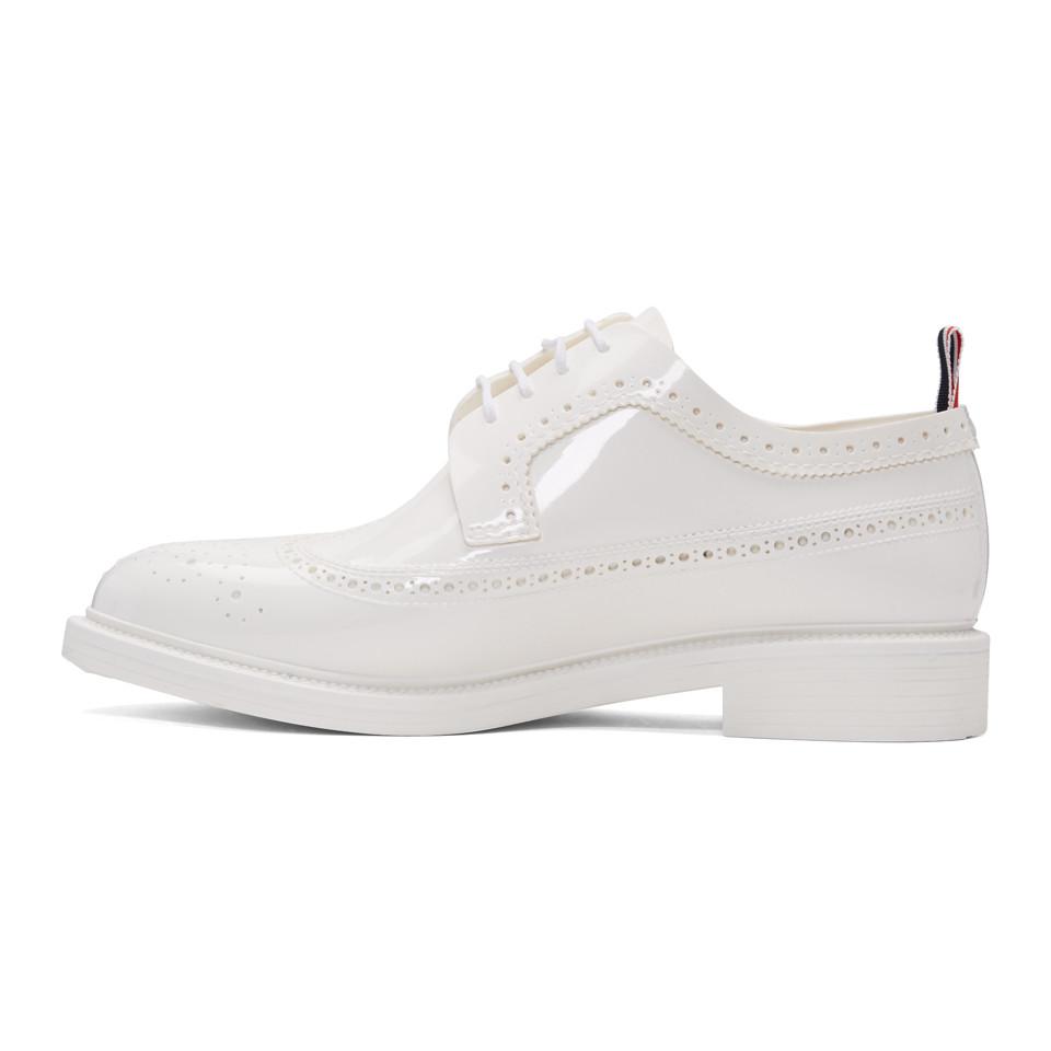 thom browne rubber brogues