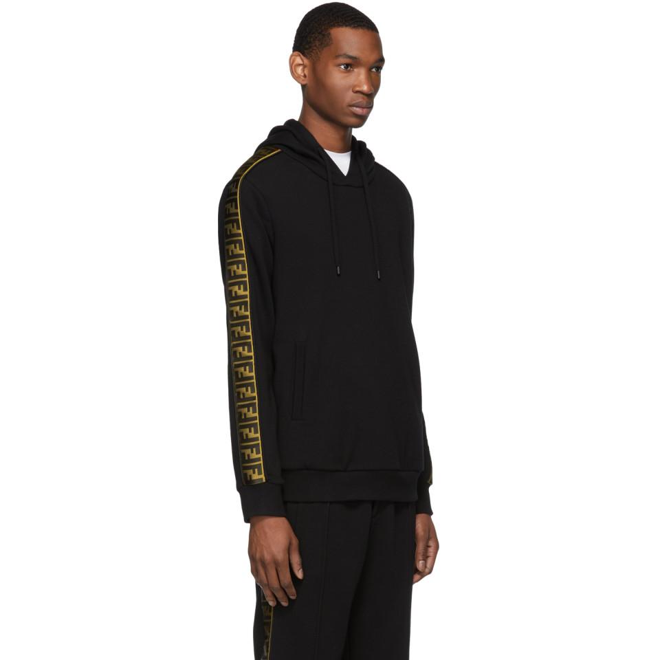 fendi hoodie black