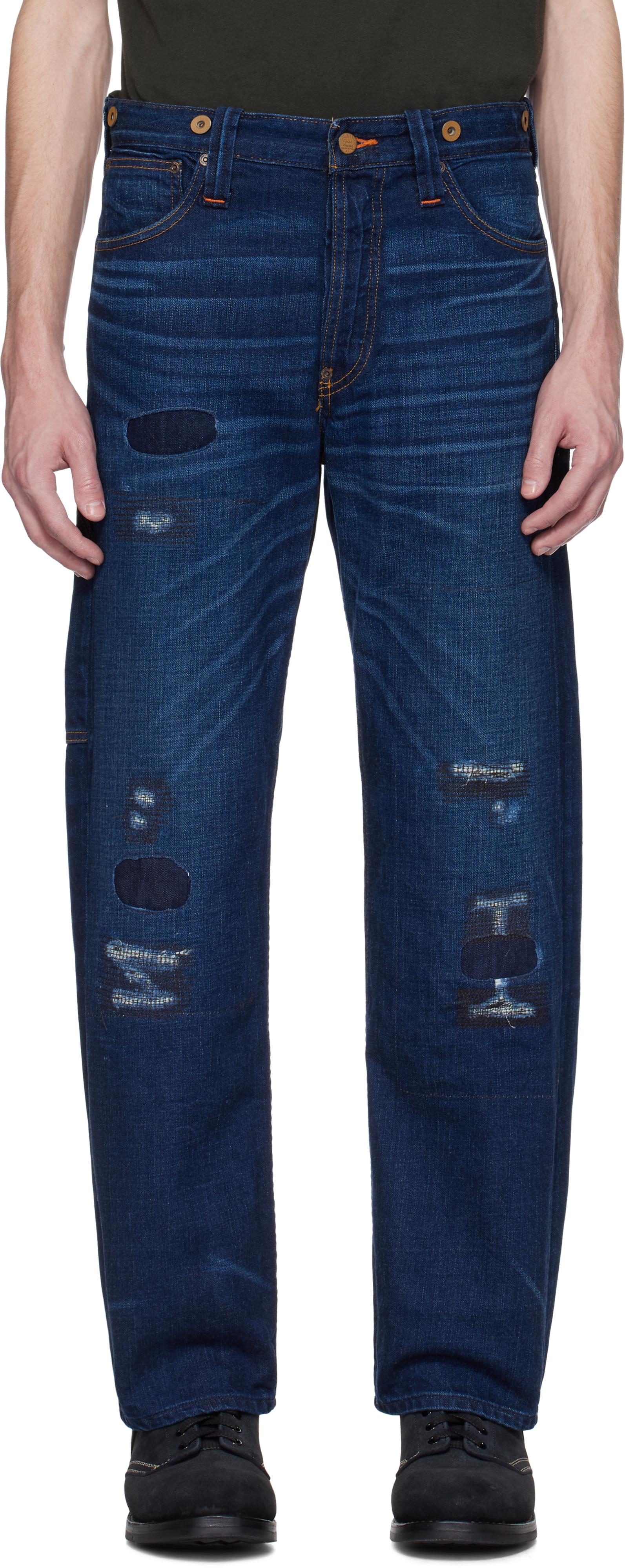 RRL Vintage 5-Pocket Keating Jeans in Blue for Men | Lyst