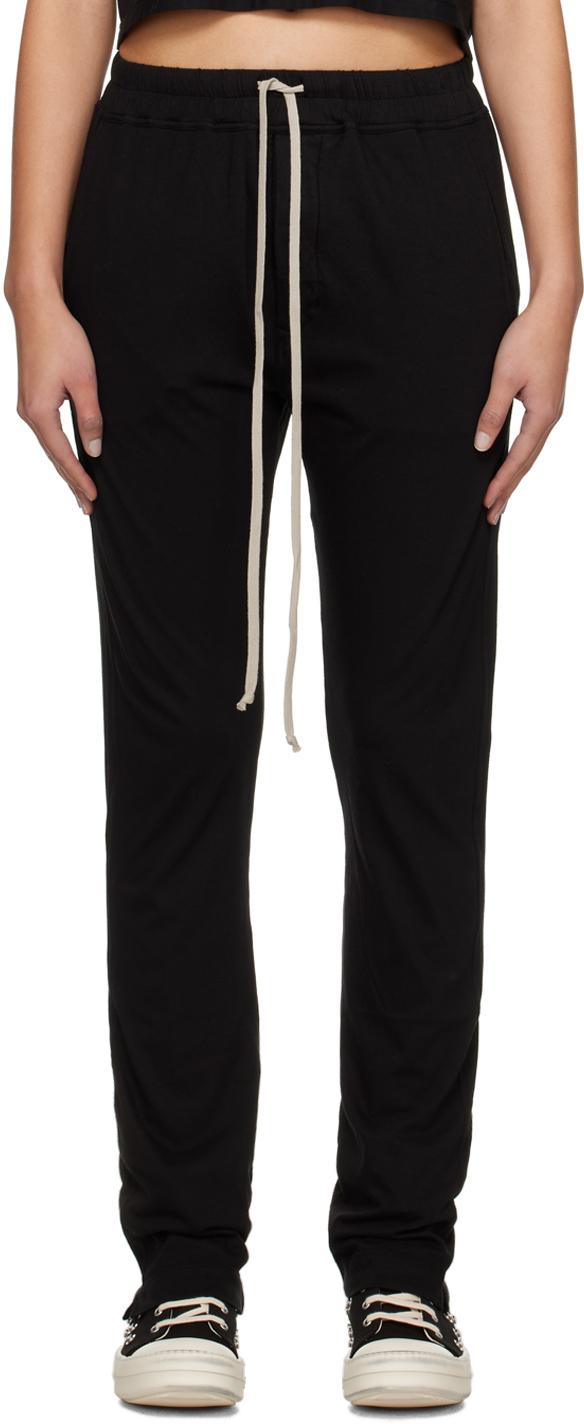 RICK OWENS DRKSHDW ブラック ラウンジパンツSサイズ Rick Owens Berlin ラウンジパンツ Sサイズ ブラック