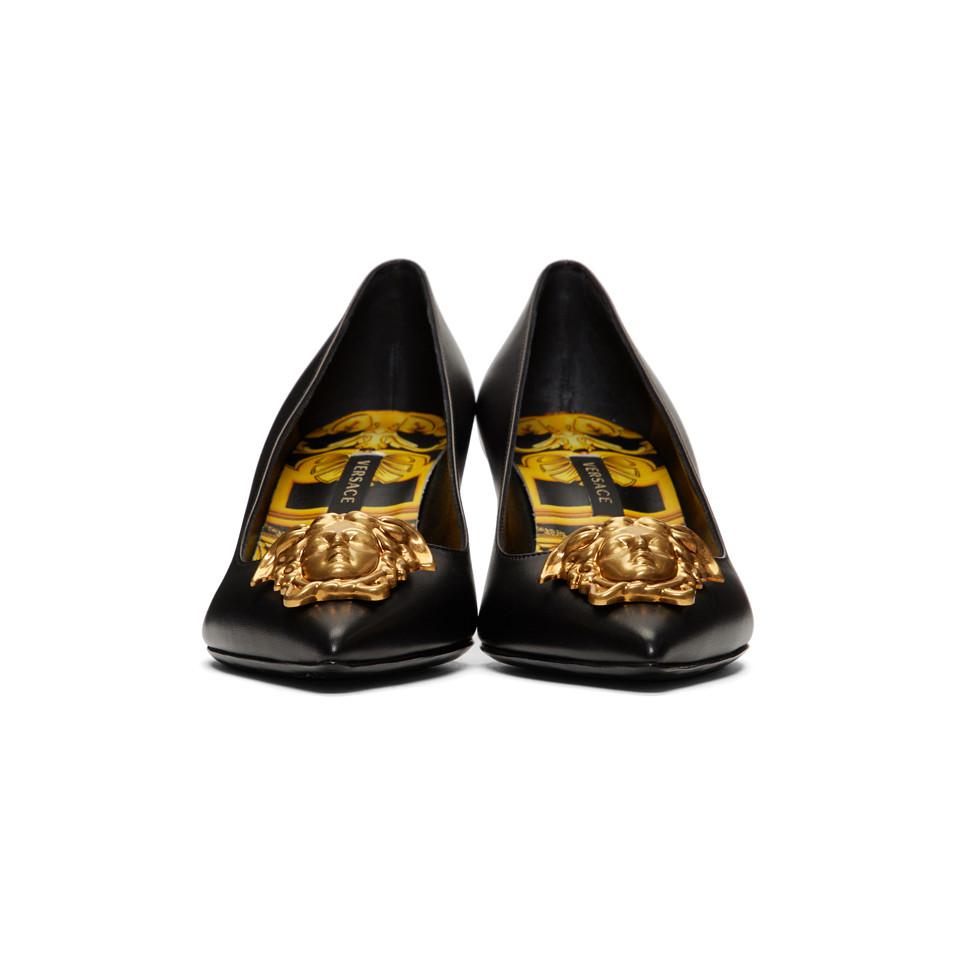 medusa heels versace