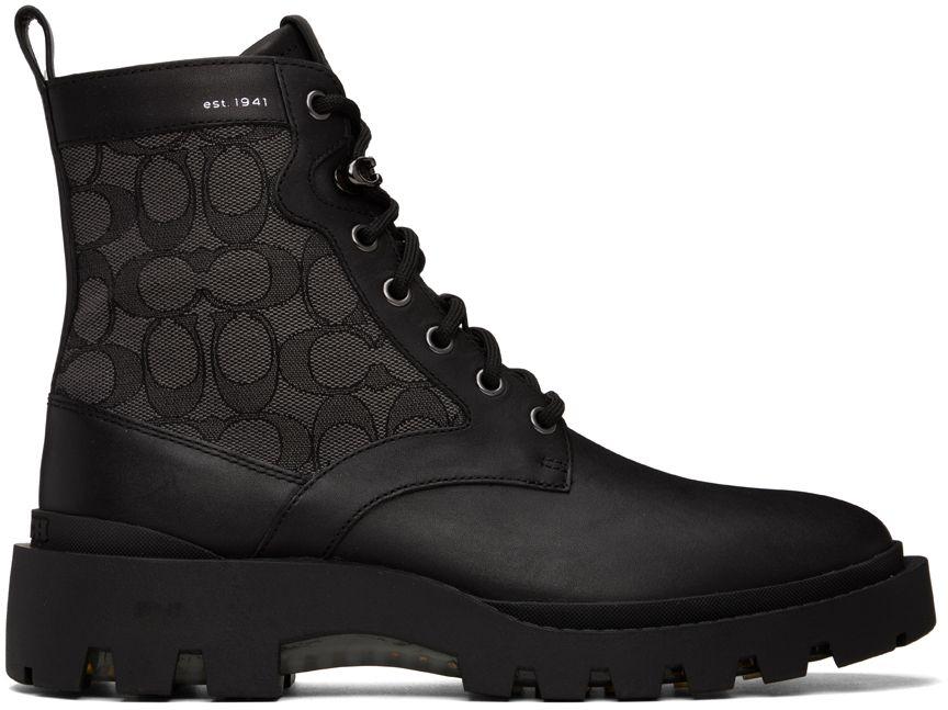 COACH Citysole Boots in Black for Men Lyst