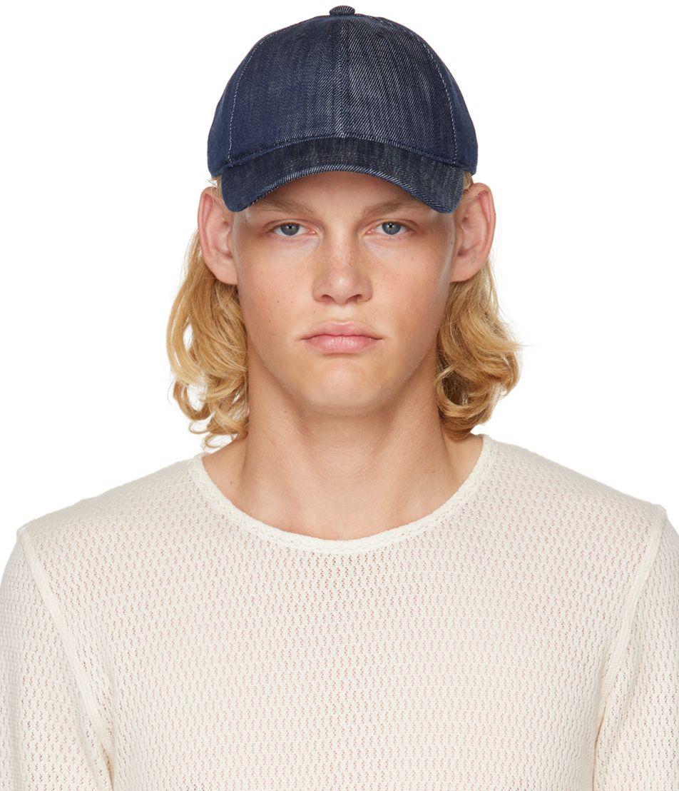 Our Legacy Denim Cap in Blue for Men Lyst