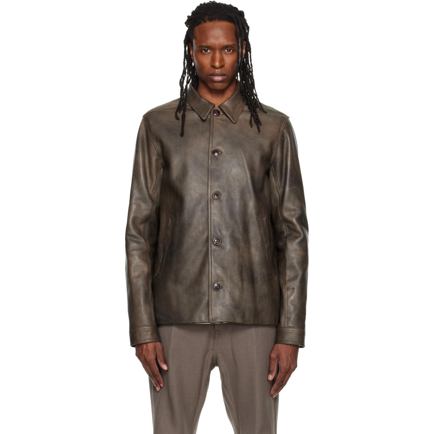 メンズ Rick Owens レザージャケット | オンラインセールは最大53%オフ