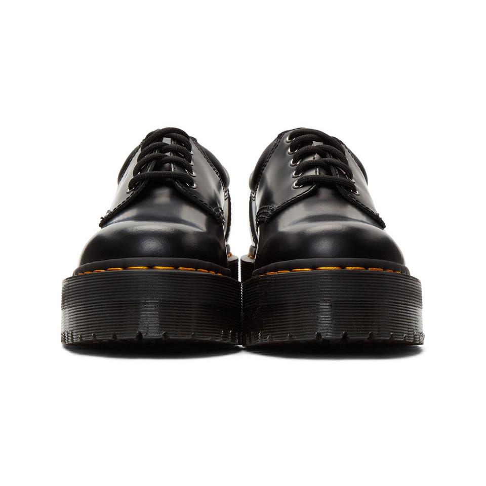 black 8053 quad platform derbys