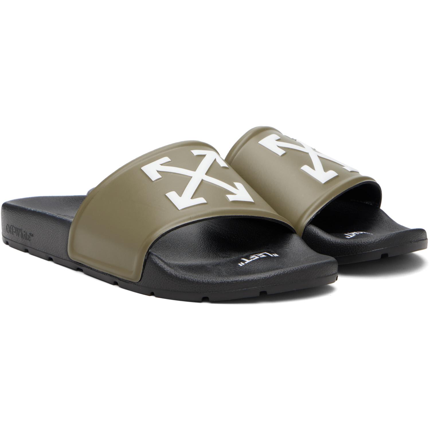 メンズ Off-White c/o Virgil Abloh サンダル、スライド、ビーチ 