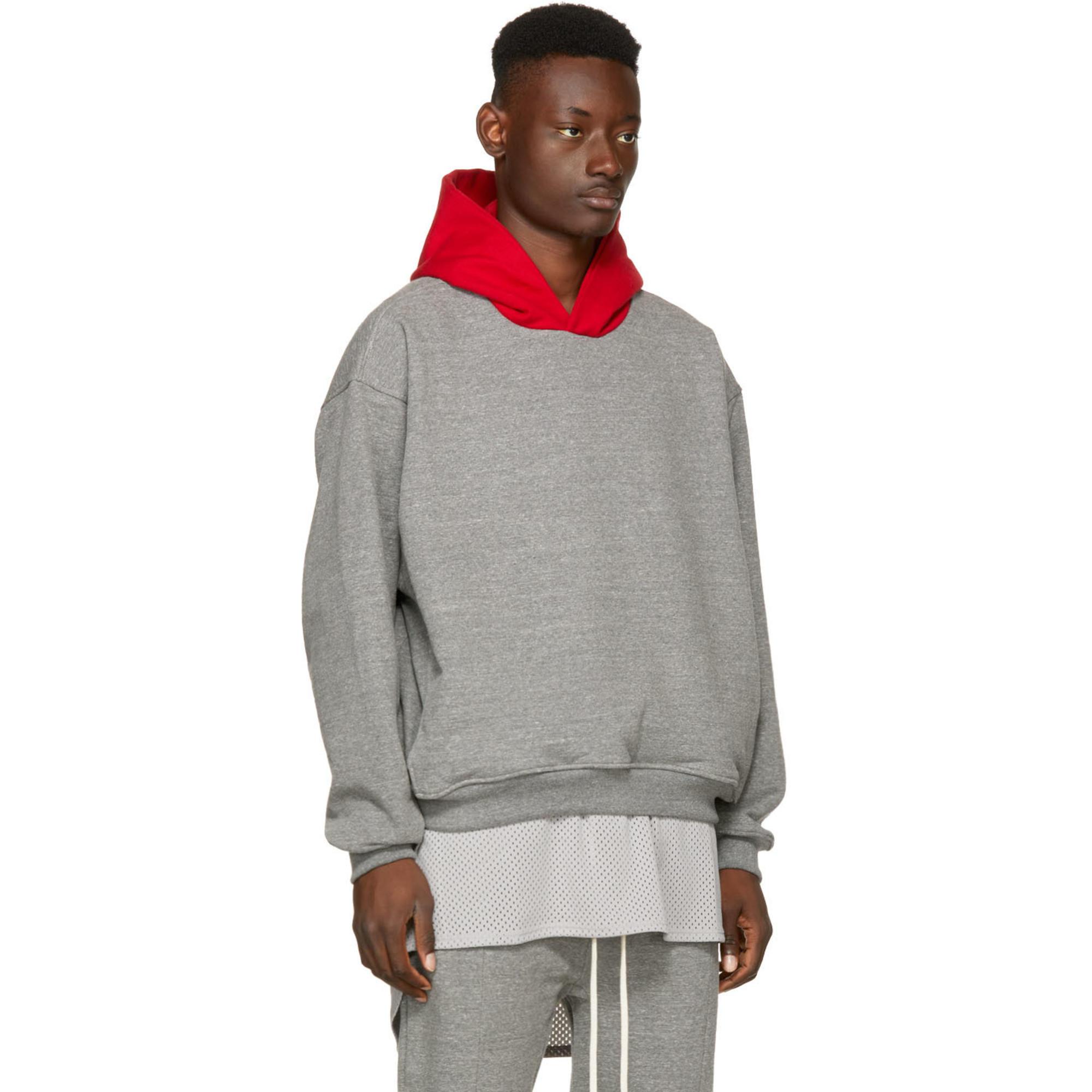 Fear Of God Cotton Grey \u0026 Red Everyday 