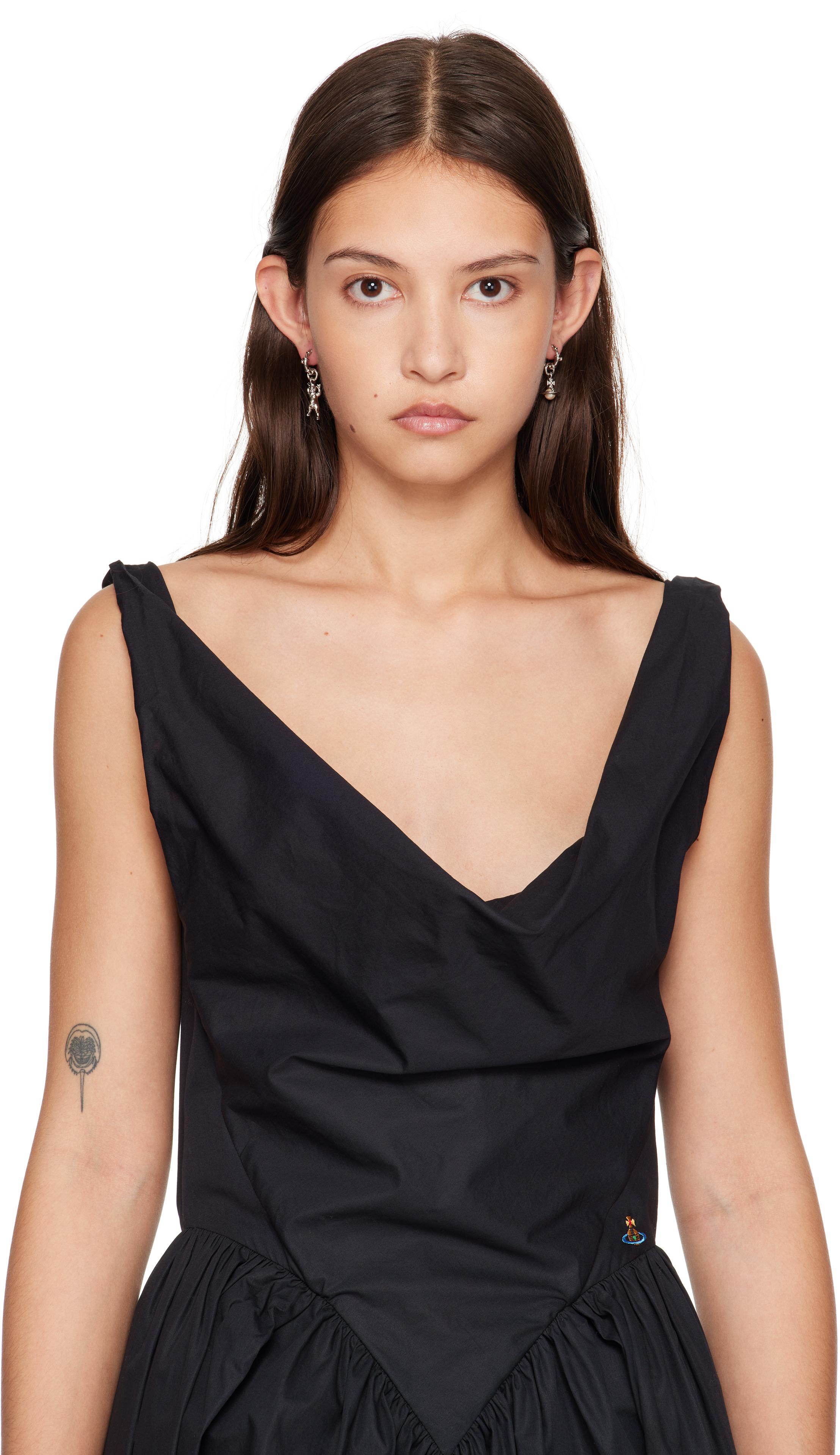 Vivienne Westwood Anglo Pearl Earrings in Metallic | Lyst Vivienne Westwood Anglo Pearl Earrings in Metallic | Lyst