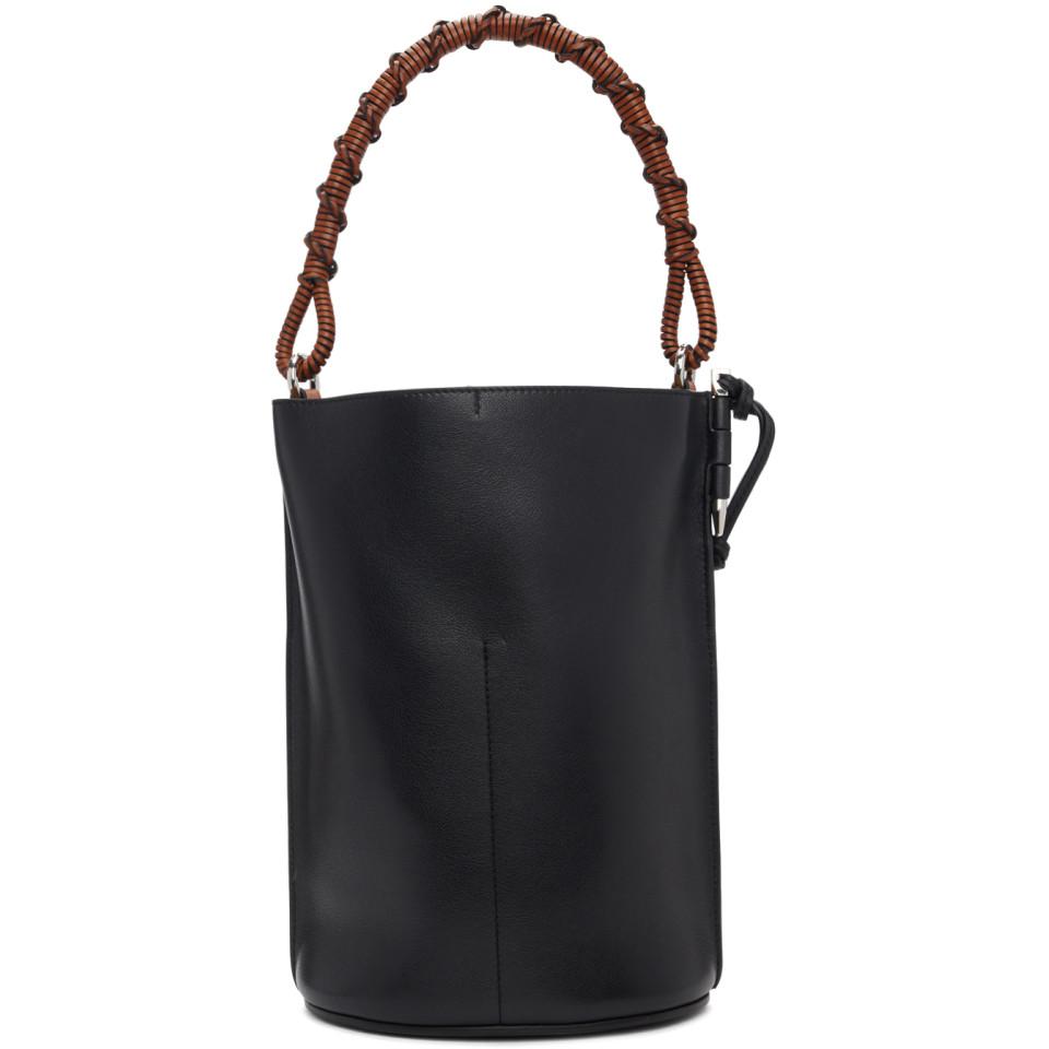 Loewe Gate Bucket Bag in Black
