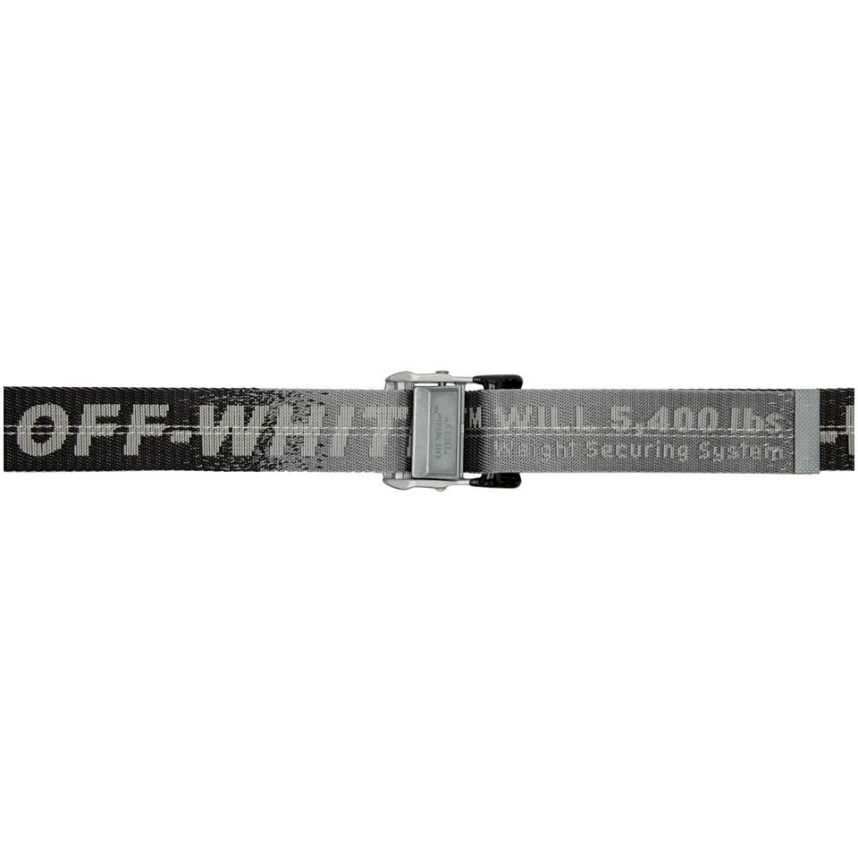 Off-White Virgil Abloh Synthetic Grey Gradient Industrial Belt Gray Lyst