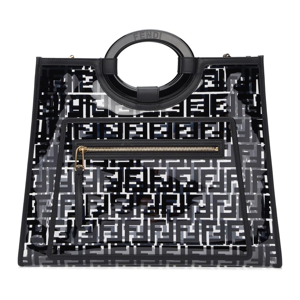 Sac cheap fendi transparent