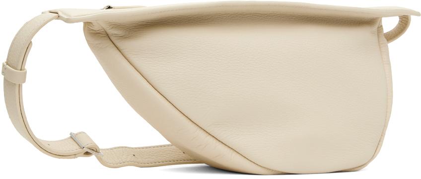 THE ROW オフホワイト スモール Slouchy Banana バッグ The Row Off-white Small Slouchy Banana Bag in Black | Lyst