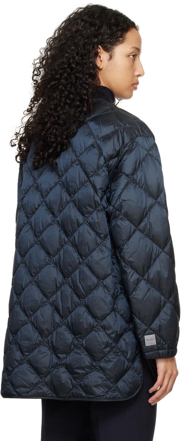 【関税込み】Max Mara ネイビー Csoft ダウンジャケット Max Mara ネイビー Csoft ダウンジャケット ブルー | Lyst
