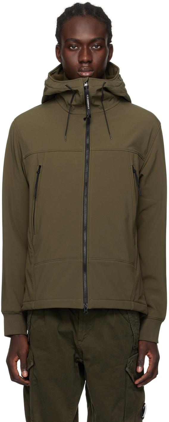 Cp company 2024 green goggle jacket