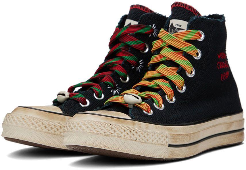 Converse Barriers Edition Chuck 70 Hi Sneakers in Black | Lyst