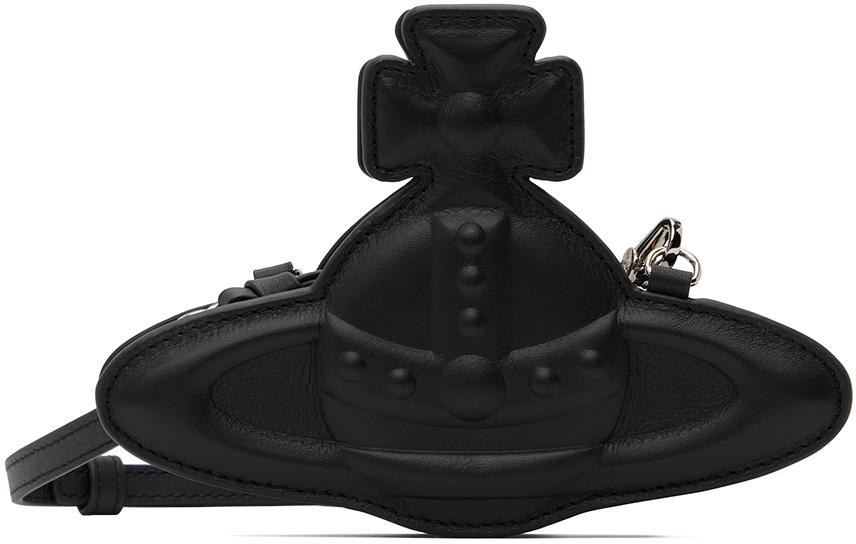Vivienne Westwood Nano Orb Bag in Black | Lyst