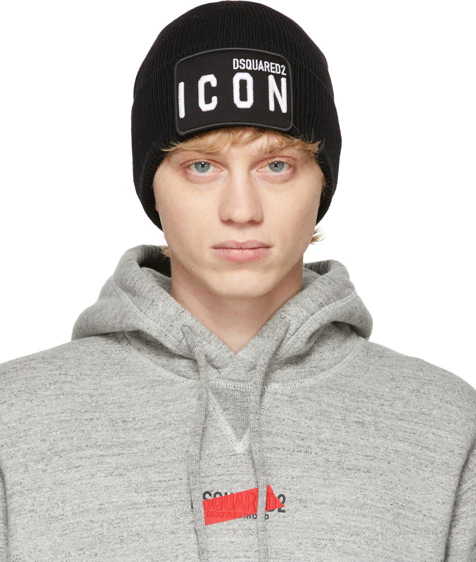 dsquared2 icon beanie