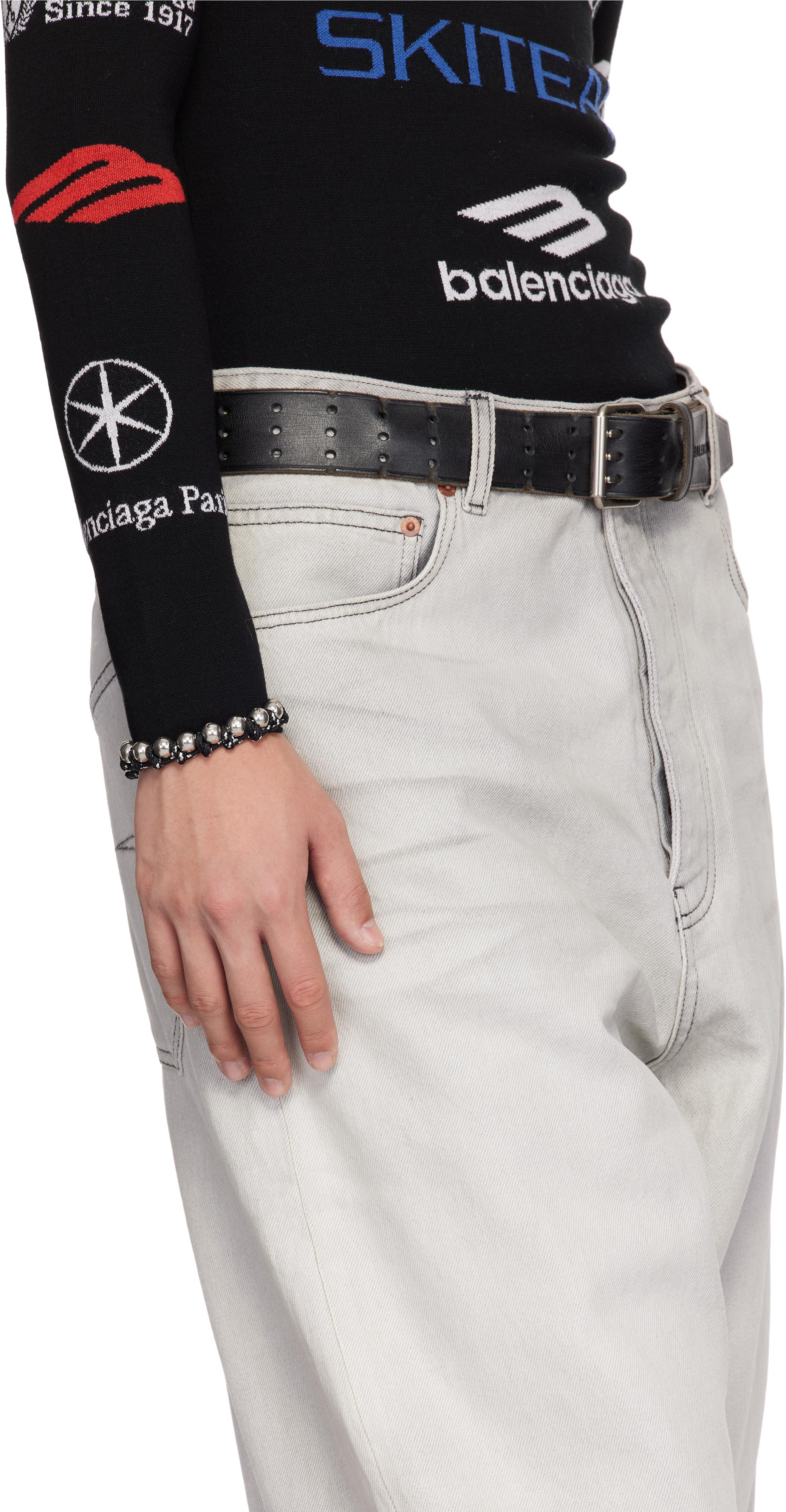 Malibu Ball Bracelet in Silver | Balenciaga US