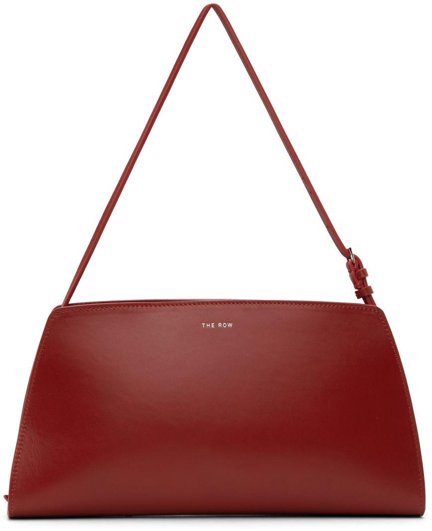 The Row Red Dalia Baguette Bag | Lyst
