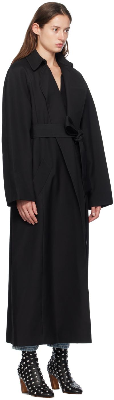 Khaite レディース ブラック Roth コート コート