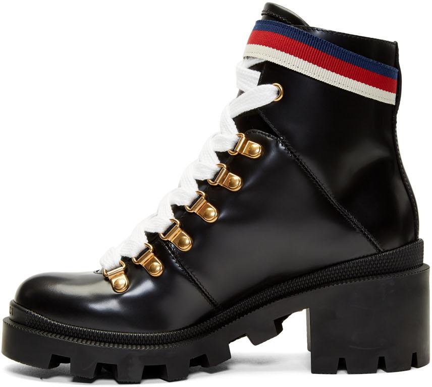 gucci inspired combat boots