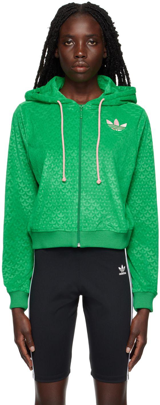 adidas Originals Adicolor Heritage Now Track Jacket in Green | Lyst