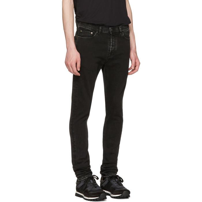 valentino black jeans