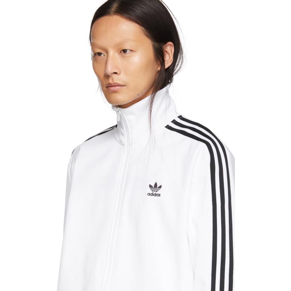 adidas beckenbauer jacket white
