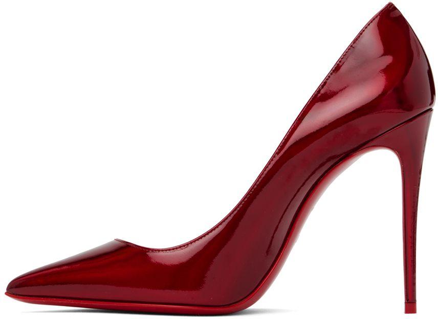 christian louboutin so kate metallic red