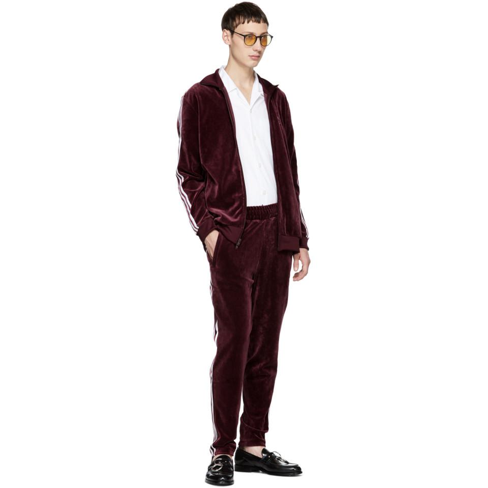 adidas bb track jacket maroon