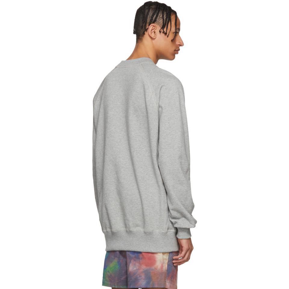 Aimé Leon Dore Grey Logo Sweatshirt in Gray for Men | Lyst Aimé Leon Dore Grey Logo Sweatshirt in Gray for Men | Lyst