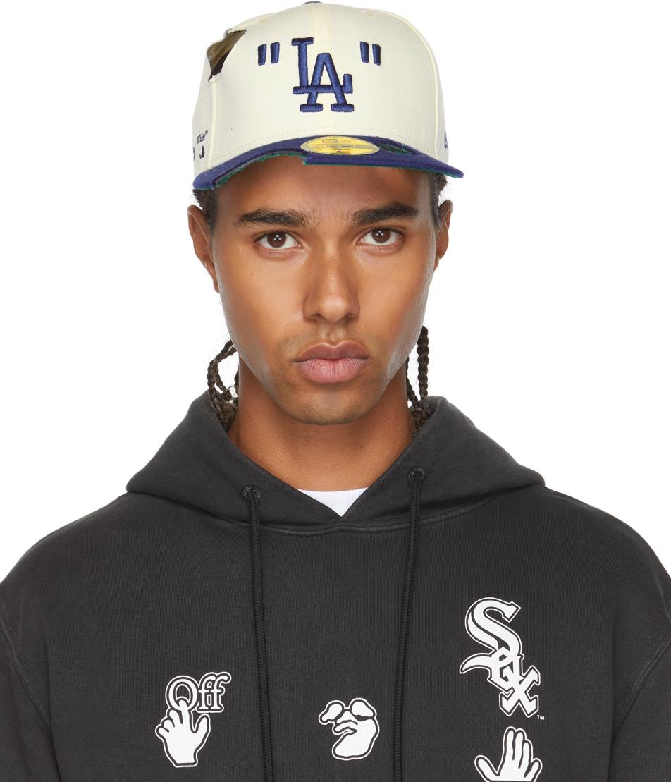 Off-White c/o Virgil Abloh White New Era Edition La Dodgers Cap in