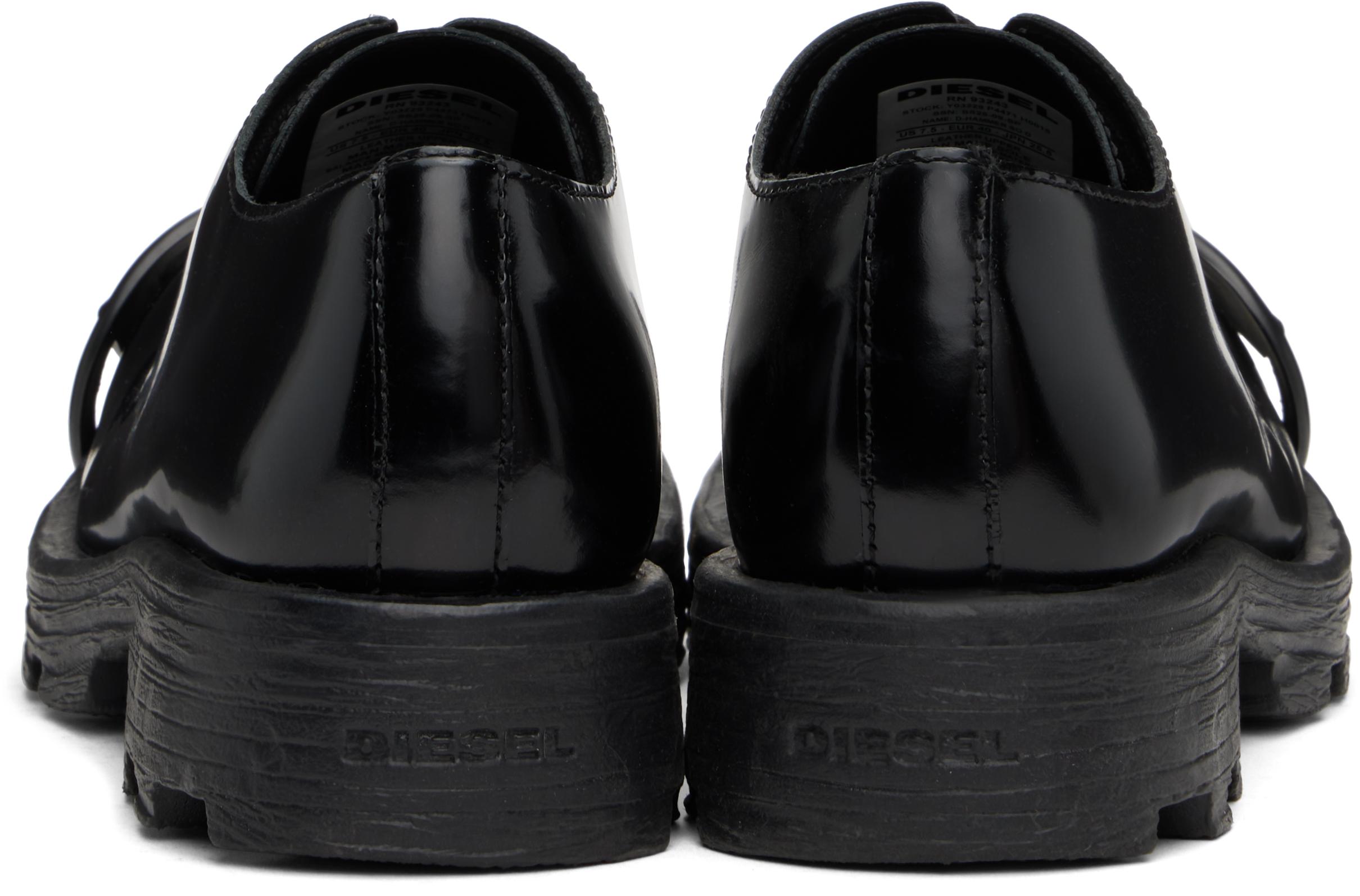 DIESEL D-Hammer So D Derbys in Black for Men | Lyst