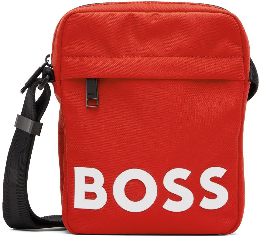 BOSS by HUGO BOSS Red Logo Bag for Men | Lyst Australia