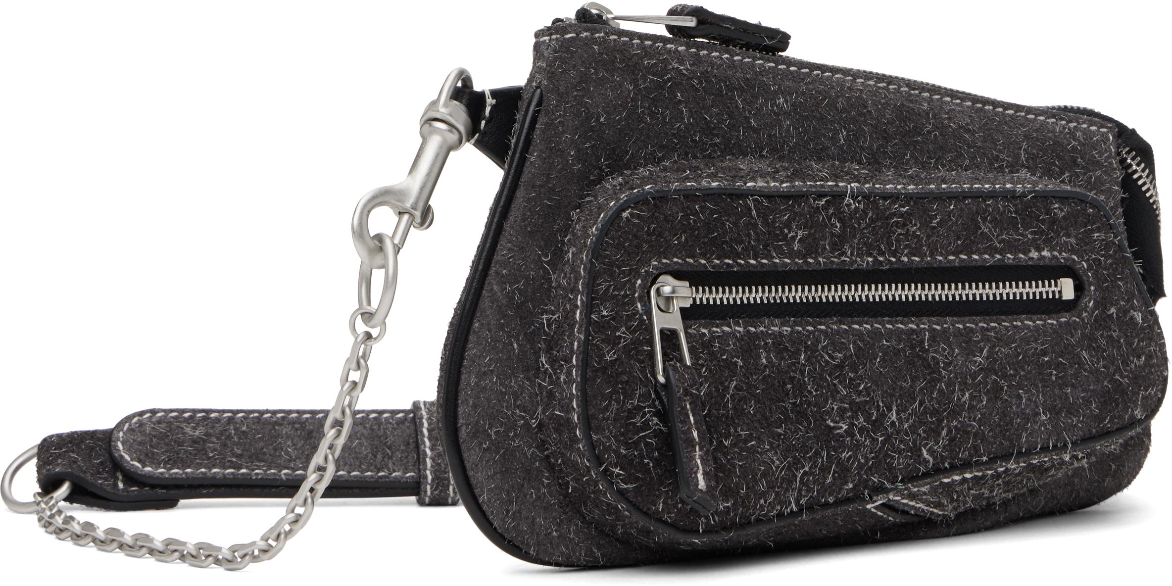 Kiko Kostadinov Trivia Chain Pochette Bag in Black Lyst