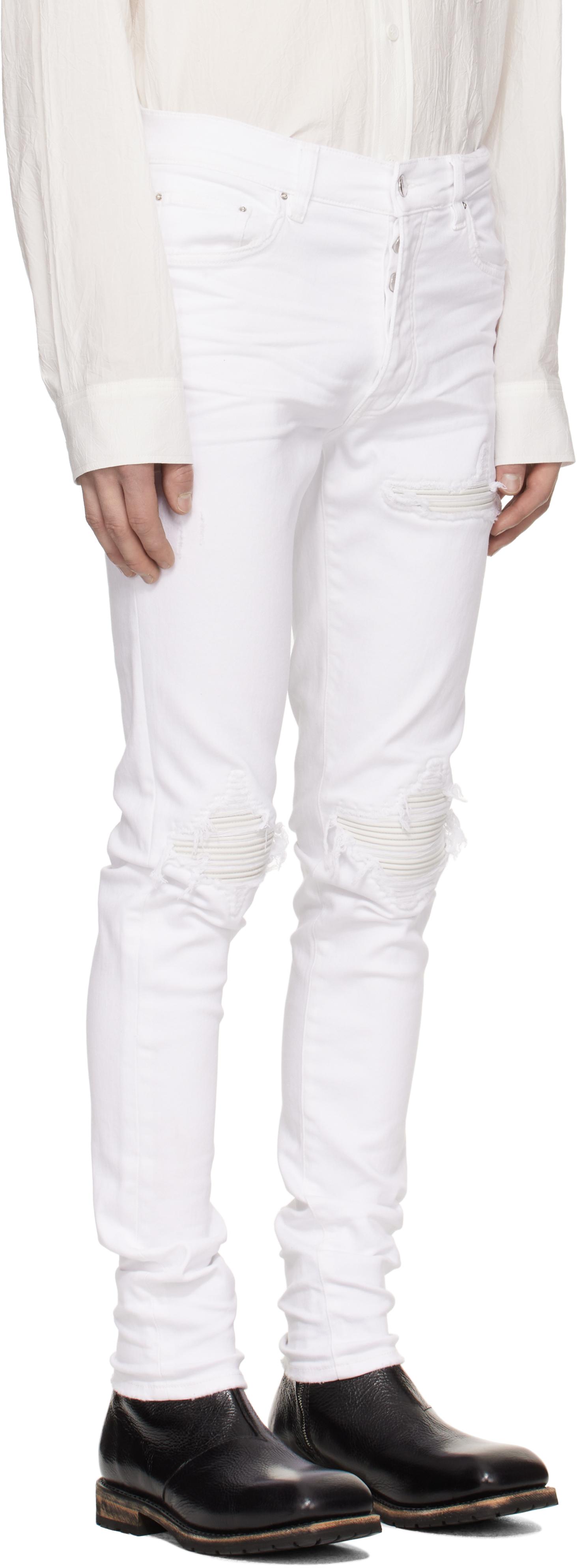 White Amiri Jeans for Men Lyst