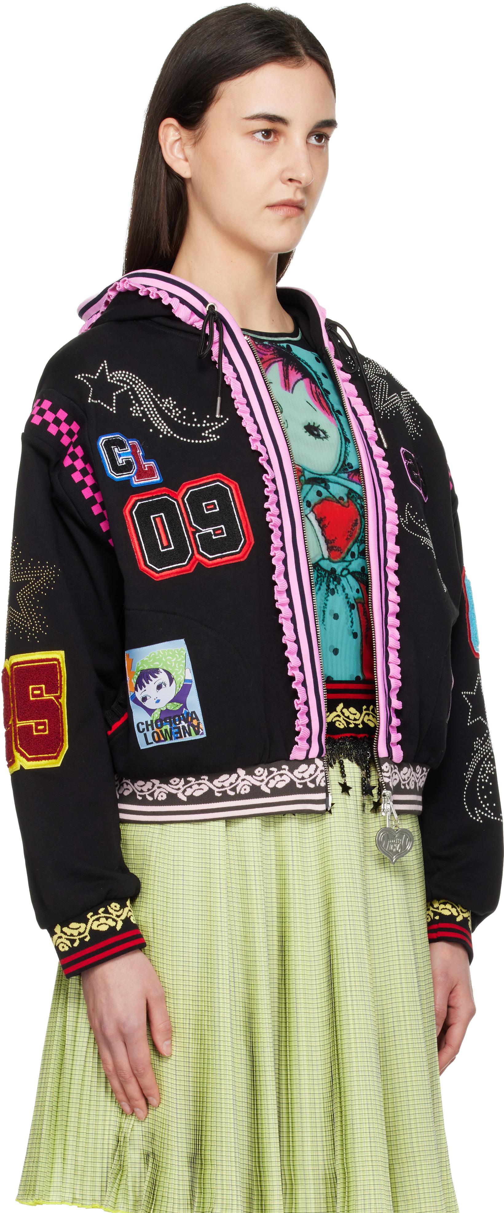 Chopova Lowena フード付き フルジップパーカーパーカー ブラウン レディース Chopova Lowena パーカー | オンラインセールは最大85%オフ