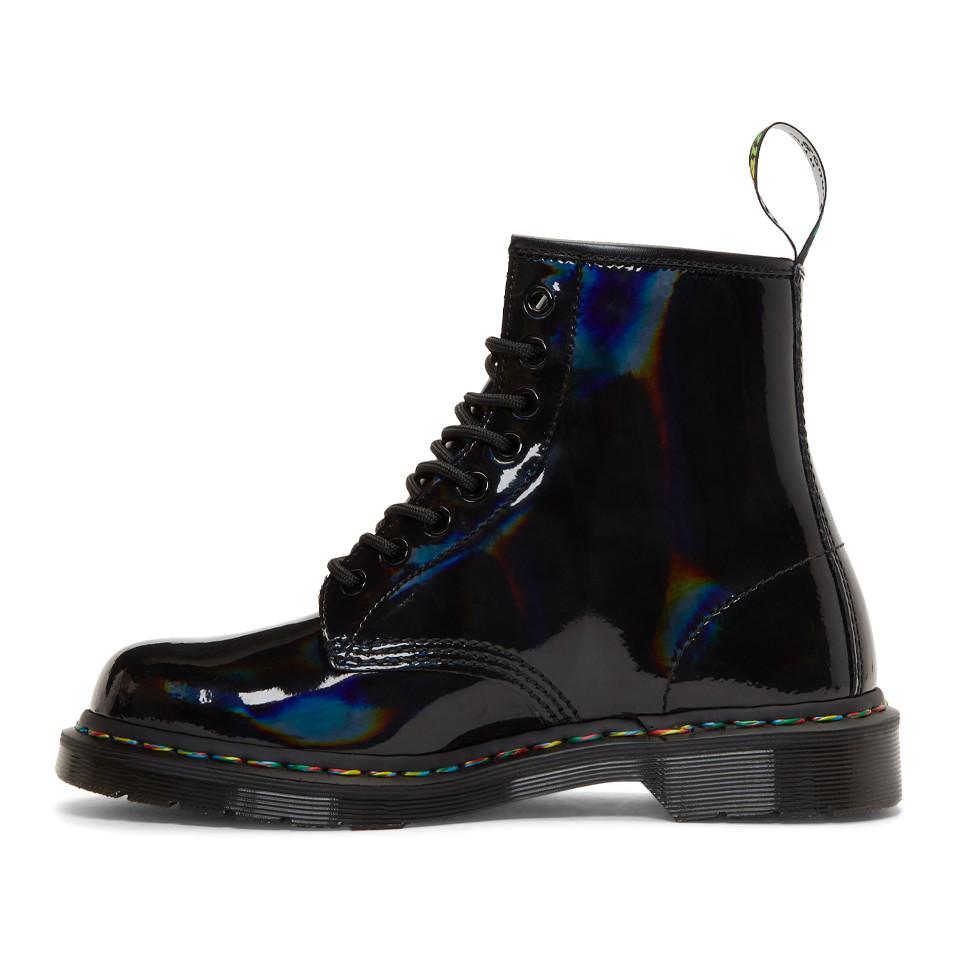 black rainbow 1460 boots