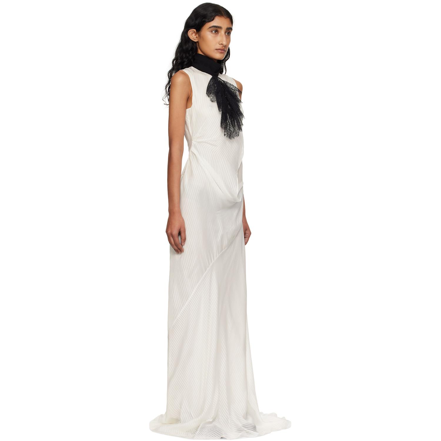 drop waist bump friendly dress ANN DEMEULEMEESTER